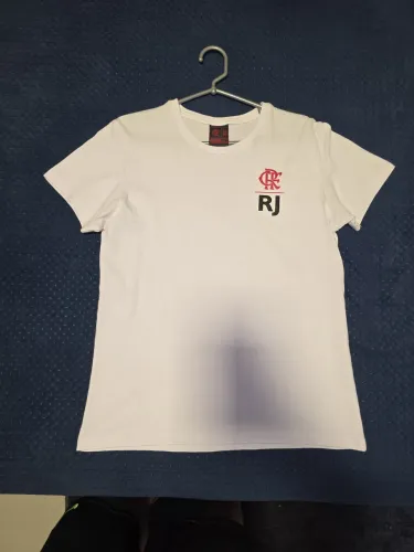 Camiseta Flamengo Branca Tam. P (original)