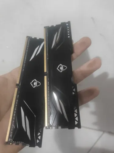 Memória ram ddr4 2x8gb detalion