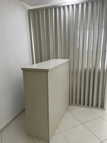 Balcão e divisória