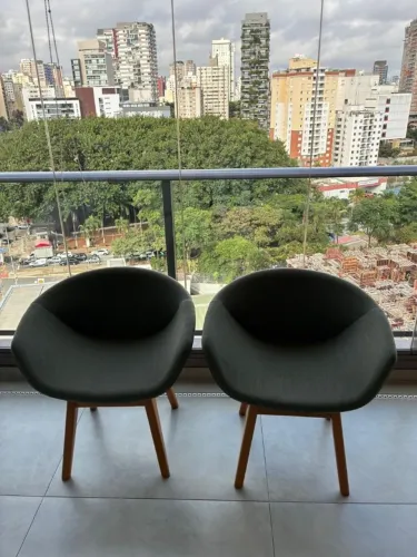 2 poltronas design verde incasa excelente estado