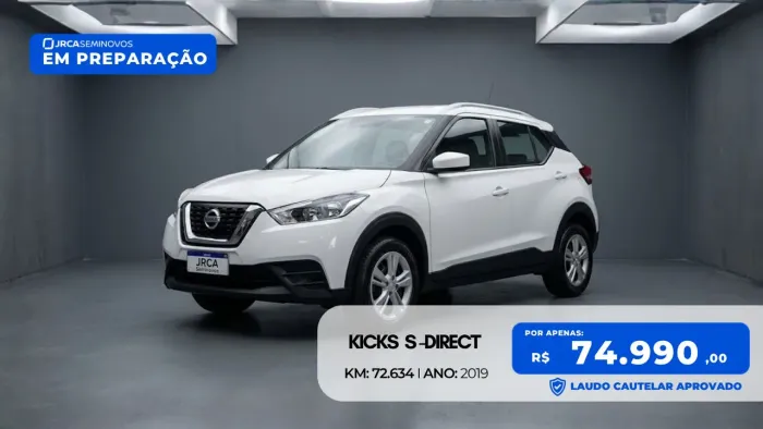 Nissan Kicks S 1.6 16V Flex 5P Aut. 2019