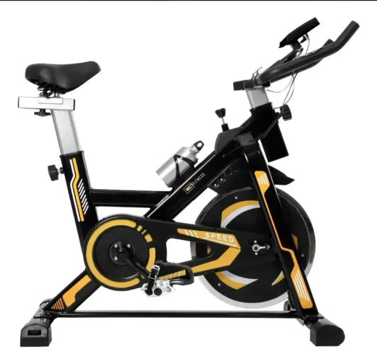 Bicicleta Spinning Com Roda De Inércia De 13kg Wct Fitness Cor Preto