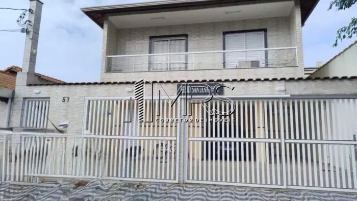 Espaçoso Sobrado em Condomínio no Sítio do Campo - Praia Grande, 2 Quartos
