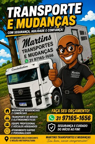 Transportes fretes e mudanças