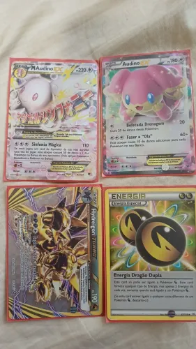 Caetas pokemon audino ex, mega audino ex