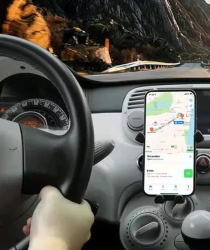 Suporte celular para Fiat 500