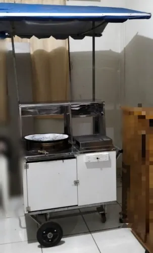 Vende carrinho de pastel