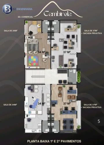 Sala Comercial no bairro Nova Palhoça