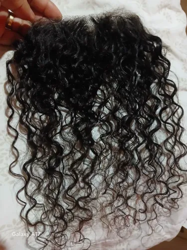 Top closere cabelo cacheado humano brasileiro