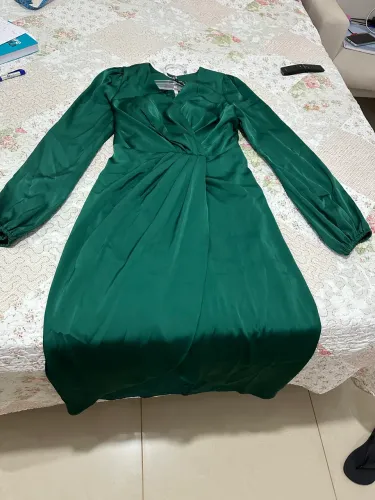 Vestido verde de festa casamento clássico tamanho m legacy usado