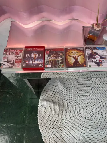 DVD de jogo do PS3 5 jogos originais