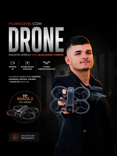 Vídeo e Fotos com Drone Audiovisual