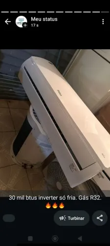 Ar condicionado de 30 mil btus inverter 