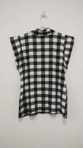 Camisa xadrez gola alta - Tmn.: M