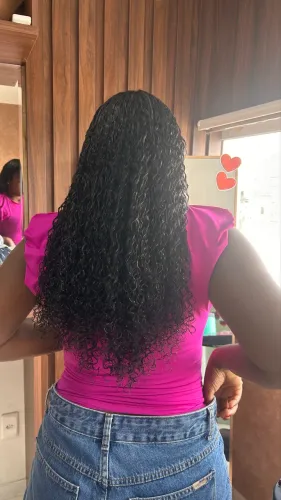 Cabelo cacheado premium 55cm