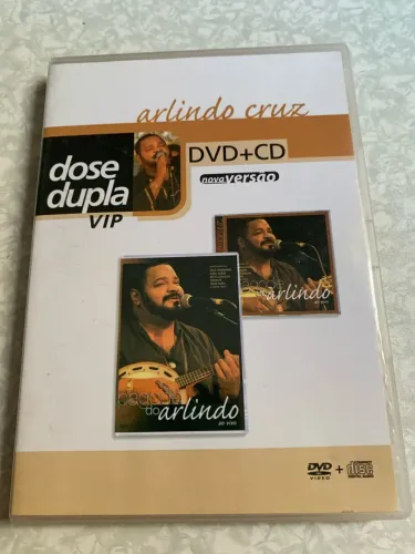 DVD + CD ARLINDO CRUZ - DOSE DUPLA VIP 