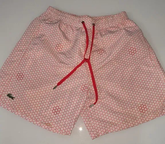 Bermuda praia Lacoste original classic fit M