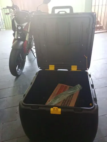 Baú 140L novo para vários tipos de motos 