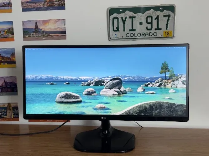Monitor LG Ultrawide 25 Polegadas Tela IPS