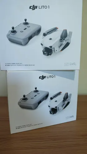 Drone DJI Lito 1 combo RCN3 LACRADO com invoice de venda 
