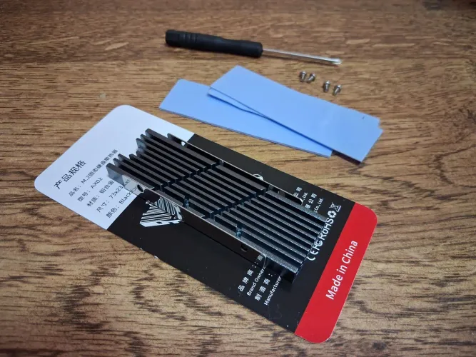 Dissipador para SSD Nvme M.2 (Produto novo)