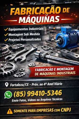Fabricação de Máquinas e Desenvolvimento de Produto