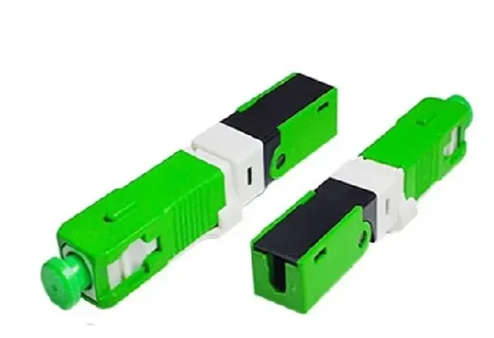 Fast Connector Sc/apc Com Clip E Trava Verde