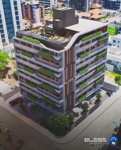 FLAT COM VISTA MAR DEFINITIVA EM INTERMARES