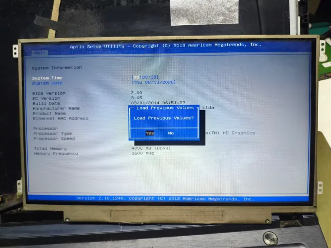 Tela Netbook Led Slim 11.6p