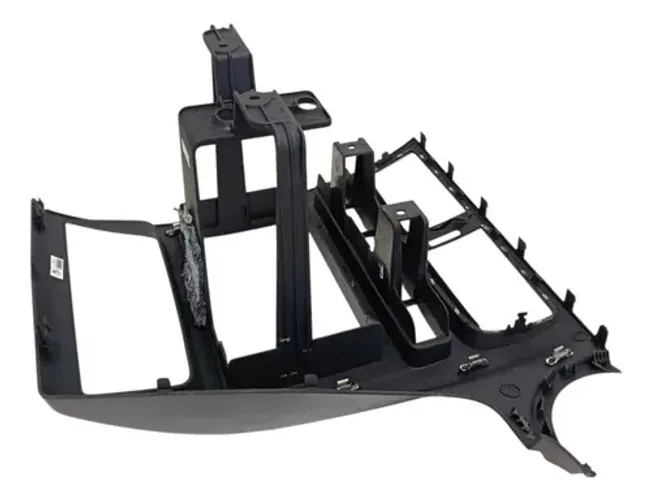 Moldura Central Painel Radio Spacefox 2012 A 2014 Preta
