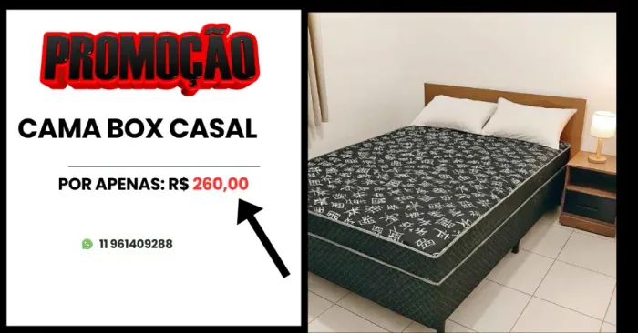 cama box casal 