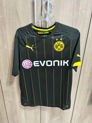 Camiseta Borussia Dortmund Puma Preta M