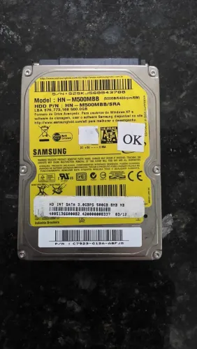 HD sata 3.9 500gb