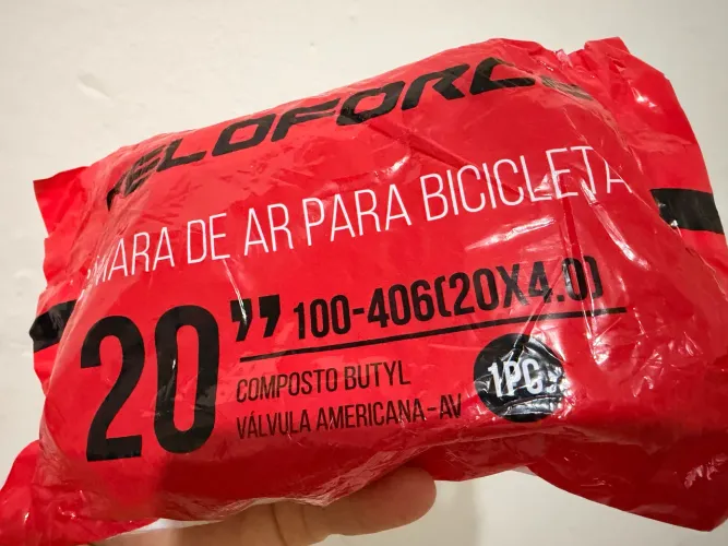 Câmara de ar para bicicleta elétrica