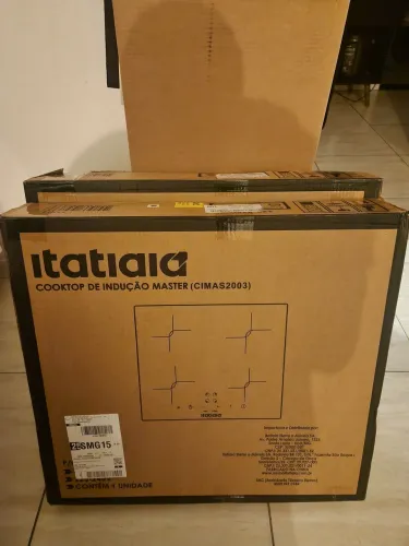 Cooktop Indução 4 bocas novo na caixa