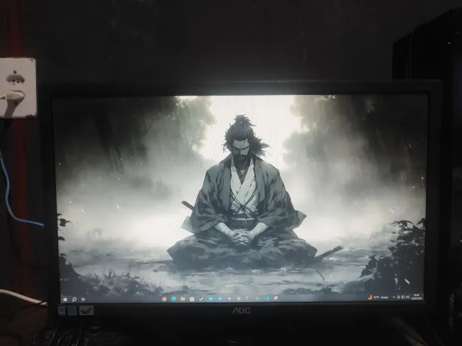 Monitor AOC de 22 polegadas - 60Hz