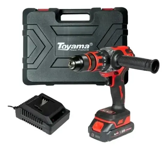 Parafusadeira e Furadeira de Impacto Toyama bateria 18v (nova)