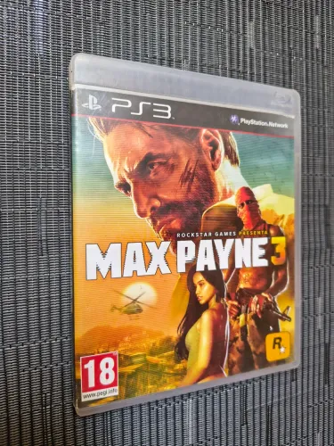 Jogo Max Payne 3 PS3 - Mídia Física Original (Rockstar Games)