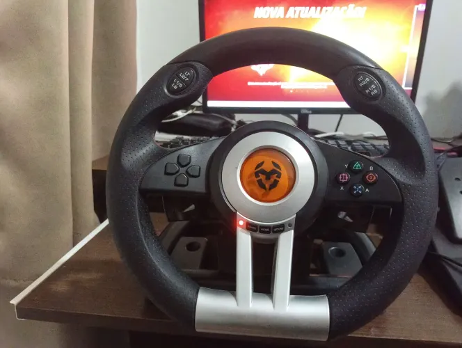 Volante Krom K-Wheel usado poucas vezes 