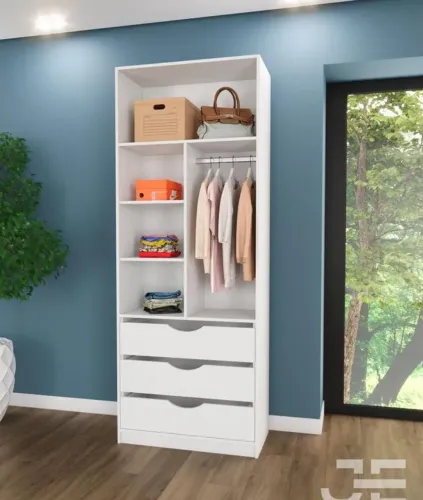 Líquida do closet em mdf