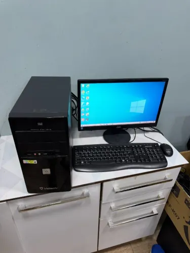 Computador Desktop Completo Intel 4GB HD 500GB + Monitor 19" AOC Barato