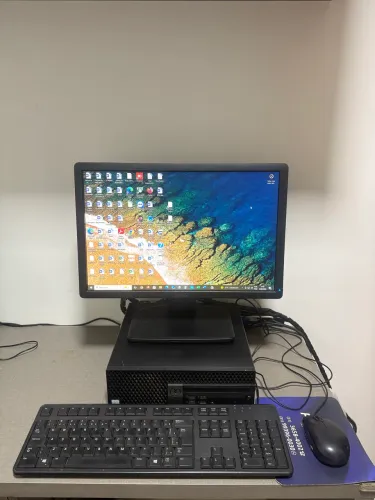 Computador Dell Core i5 6ª geração, 4GB RAM, SSD 120GB + HD 500GB, Monitor Dell 1913C