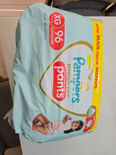 Fralda Pampers Pants XG Premium Care