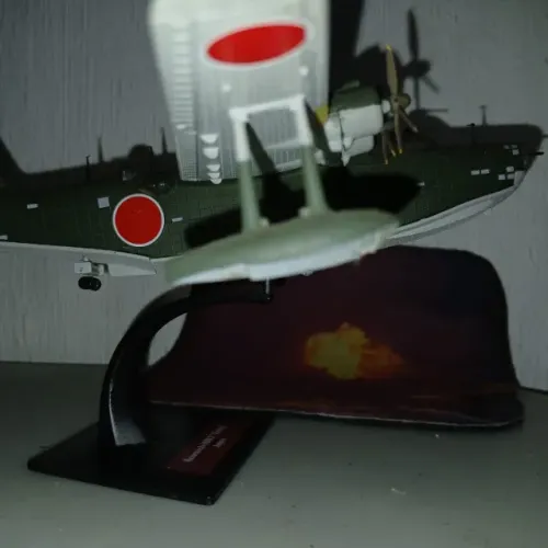 MINIATURA EM METAL DO AVIÃO KAWANISHI H8K2 - EMYLI - JAPÃO 2ww