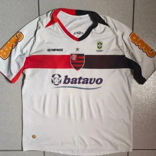 camisa original 2010 flamengo branca olympikus tamanho g 2011