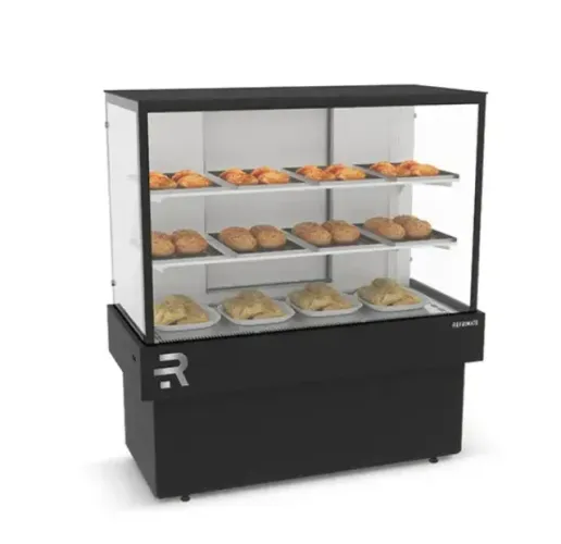 Vitrine Confeitaria Quente Refrimate Vanguard Plus 110 cm - CVPQ 1100 - 220V R$ 3799