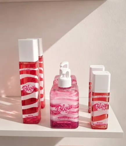 Blow girls hot flowers morango com creme