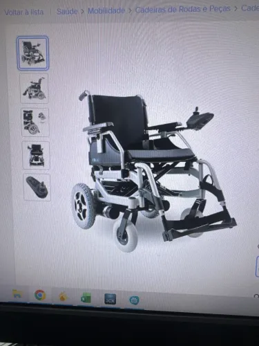 Cadeira de Rodas Motorizada D1000 Delamed Nova