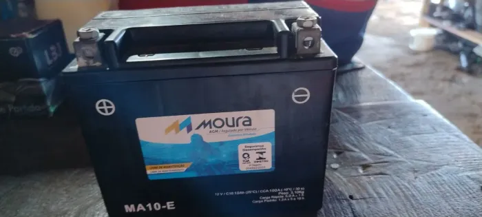 Bateria para moto 10ha Moura