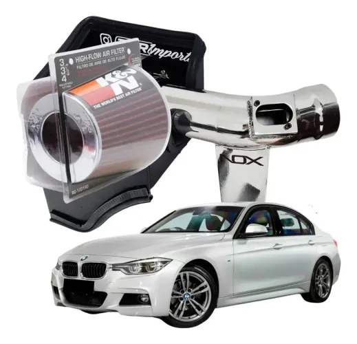 Kit Intake BMW N20 + Filtro de Ar Esportivo K&N